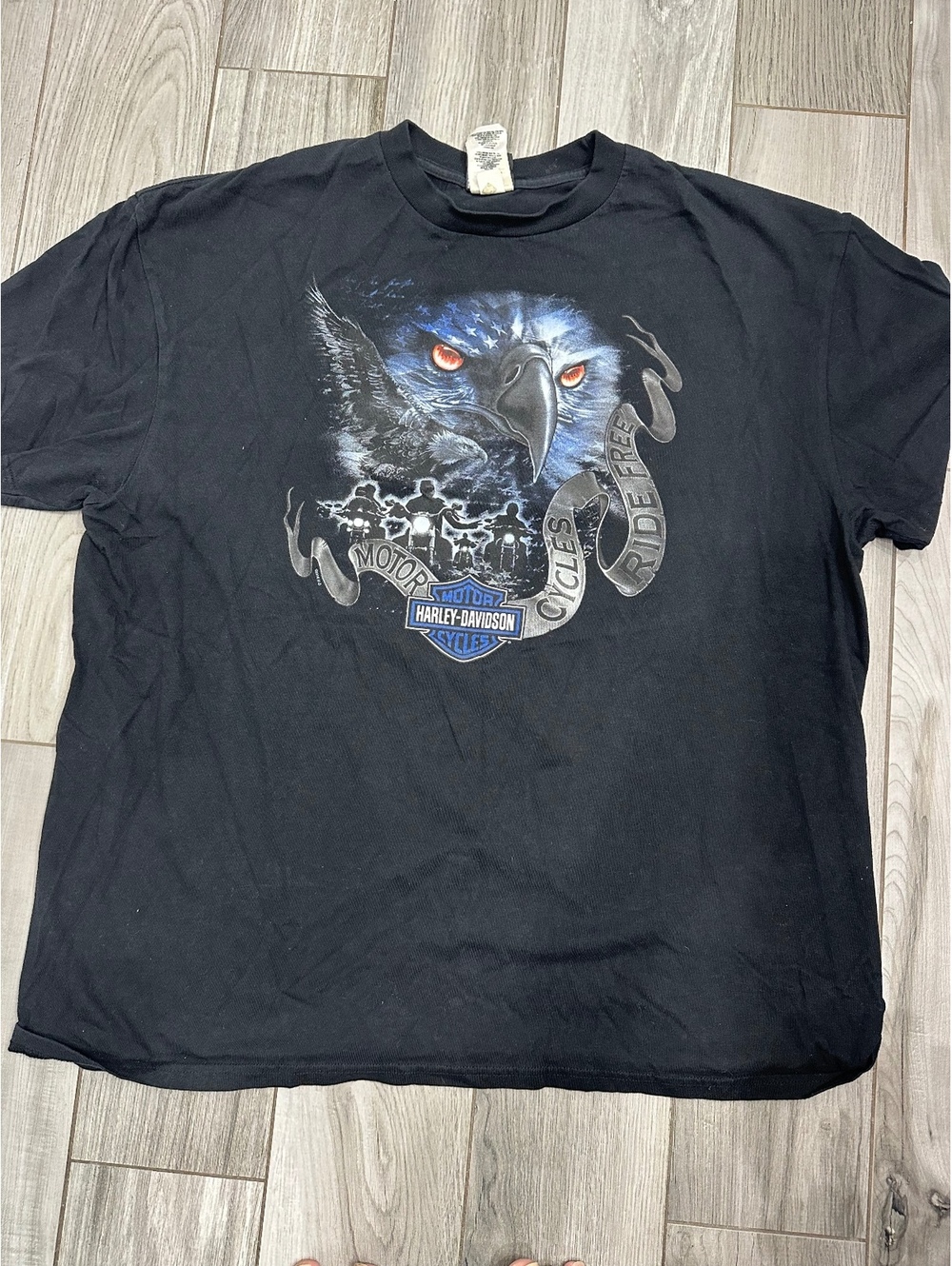 Harley-Davidson Seacoast North Hampton NH Black Graphic T-Shirt